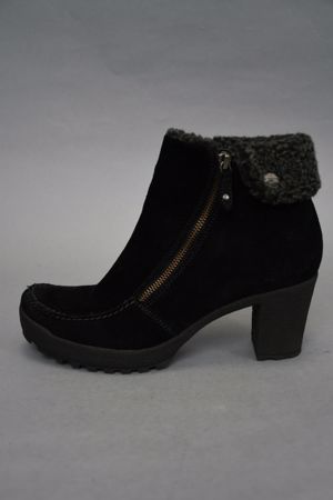 Botine Dama Piele Naturala Camel